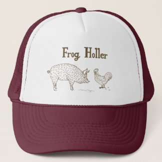 Frog Holler Trucker Hat (Pig & Chick)