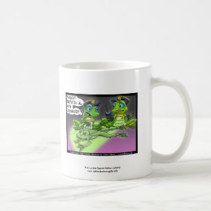 Frog Homicide Police Cartoon On Coffee Mug