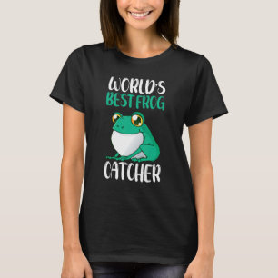 Frog Hunter Amphibian Hunting World's Best Frog Ca T-Shirt