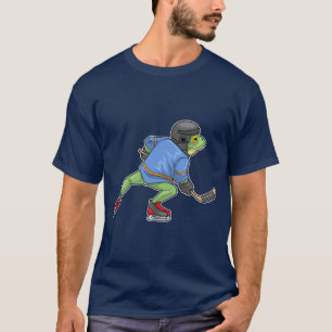Frog Ice hockey Ice hockey stick Sports T-Shirt