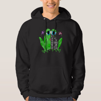 Frog In A World Full Of Grandmas Be An Abuela Hoodie