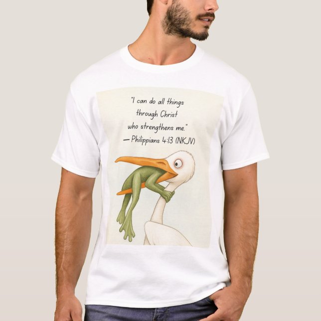 Frog in distress T-Shirt (Front)
