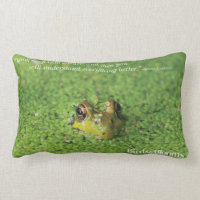 Frog in Green Algae