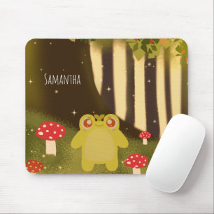 Frog In Magical Nature Mouse Pad