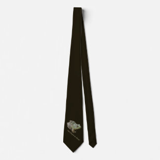 Frog in my throat funny humourous tie