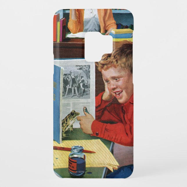 Frog in the Library Case-Mate Samsung Galaxy Case (Back)