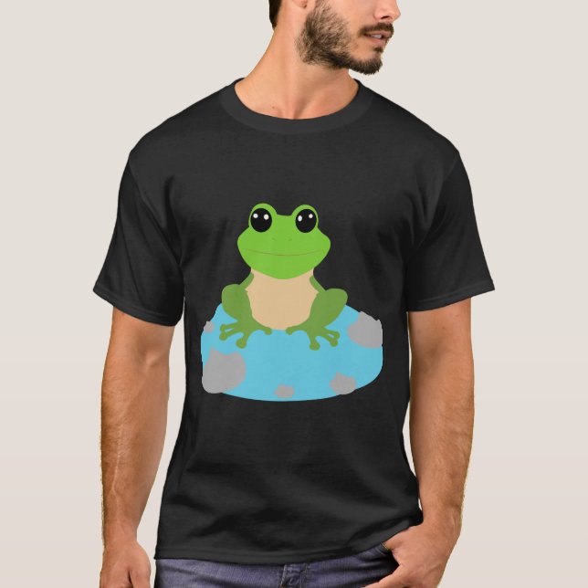 frog in the pond T-Shirt (Front)