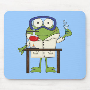 Frog in the Science Lab Mouse Pad