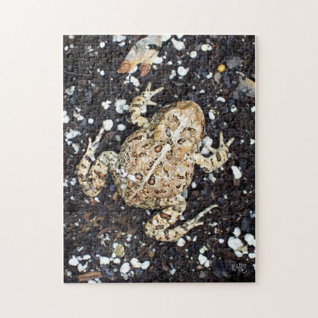 Frog Jigsaw Puzzle (Vertical)