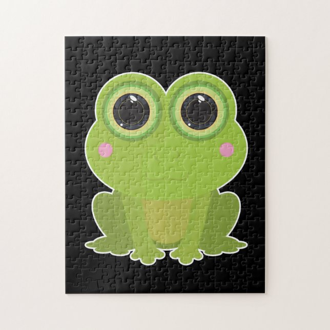 Frog Jigsaw Puzzle (Vertical)