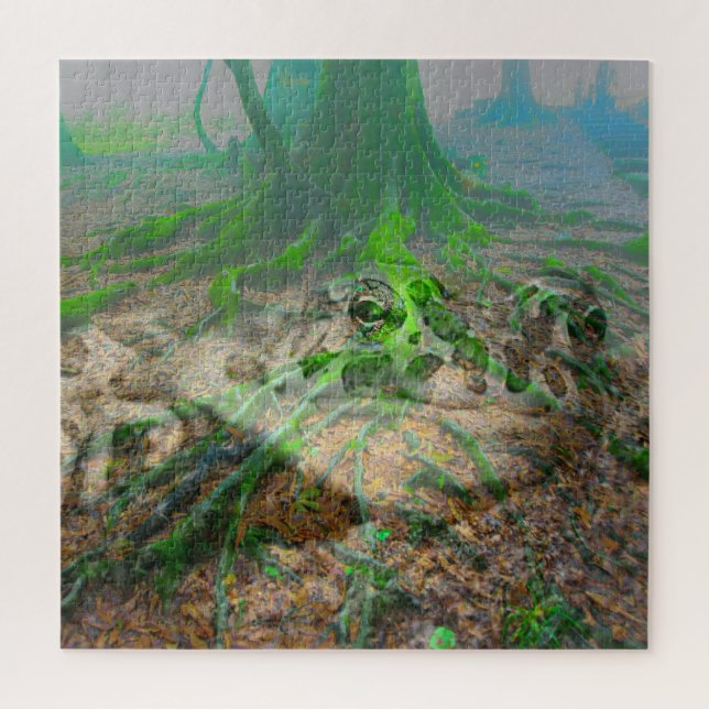 Frog Jigsaw Puzzle (Vertical)