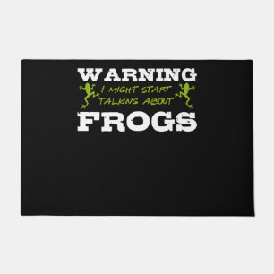 Frog Joke Frogs Toad Frogfisch Doormat