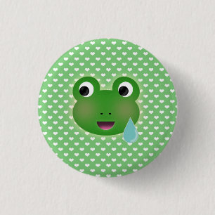 Frog Kawaii 3 Cm Round Badge
