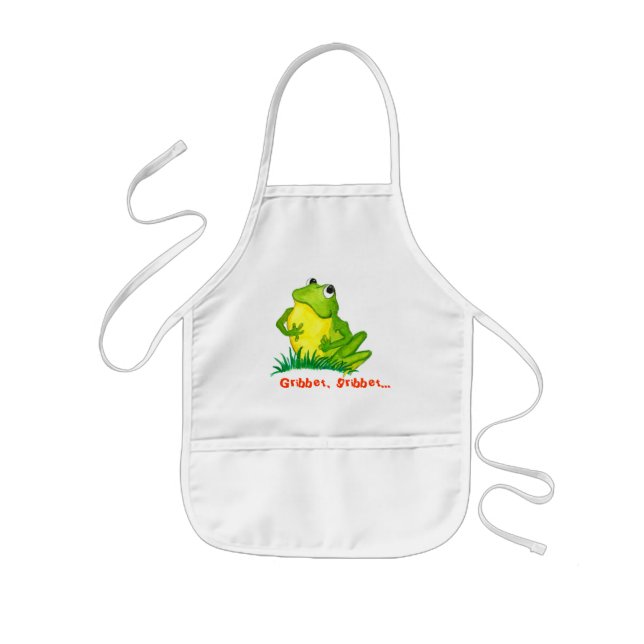 Frog Kids Apron (Front)
