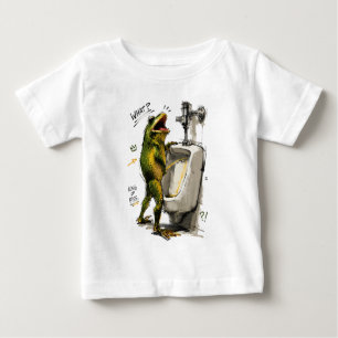 Frog King Bathroom Humour Baby T-Shirt