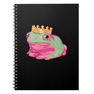 Frog King - Funky Meme Classic Notebook