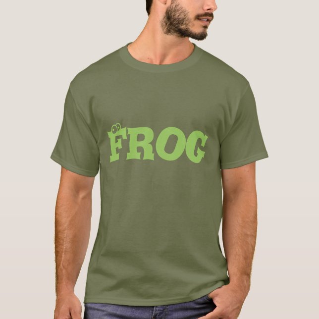 Frog "Kiss Me" Halloween Costume T-Shirt (Front)
