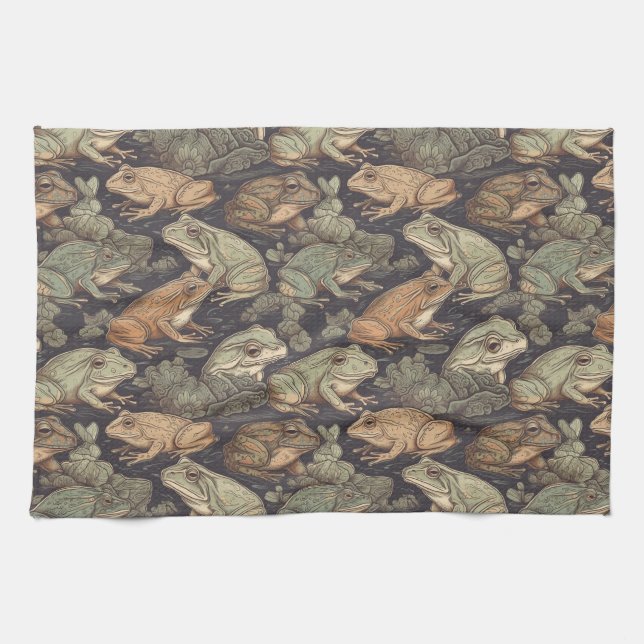 Frog Kitchen Towels (Horizontal)