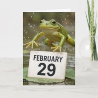 Frog Leap Year Birthday