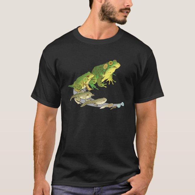 Frog Life Cycle T-Shirt (Front)