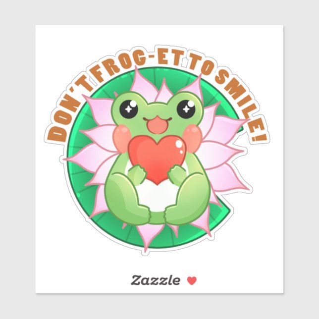Frog Love – Cute Motivational Art (Sheet)