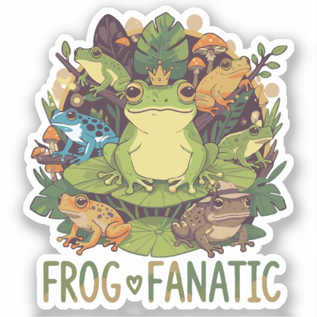 Frog Love Fanatic (Front)
