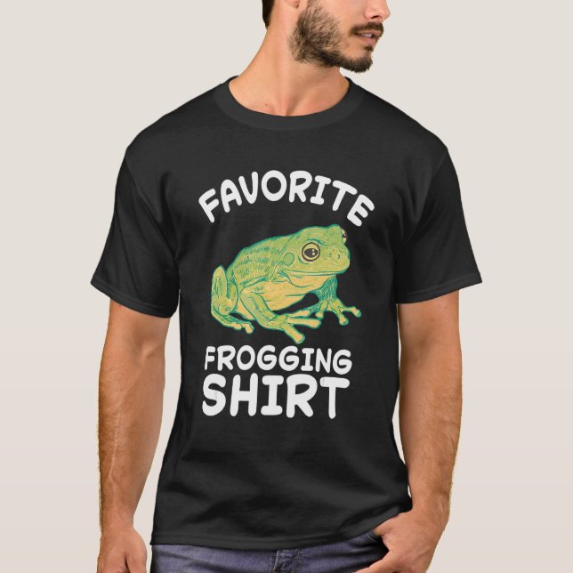 Frog Love Toad Frog Catcher Hunter Amphibian Catch T-Shirt (Front)