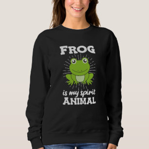 Frog Lovers Sweet Animals For Children's Frogs Sweatshirt
