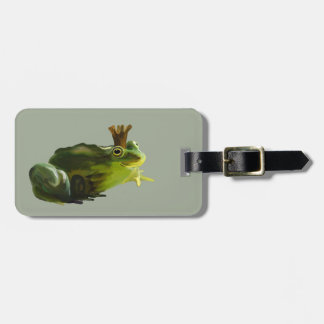 frog luggage tag