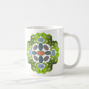 Frog Mandala Coffee Mug
