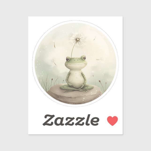  Frog meditation dandelion (Sheet)