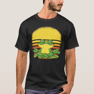 Frog Meditation Frog Men s Yoga Yoga  Yoga T-Shirt