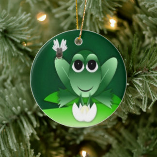 Frog Merchandise Gifts Ceramic Ornament