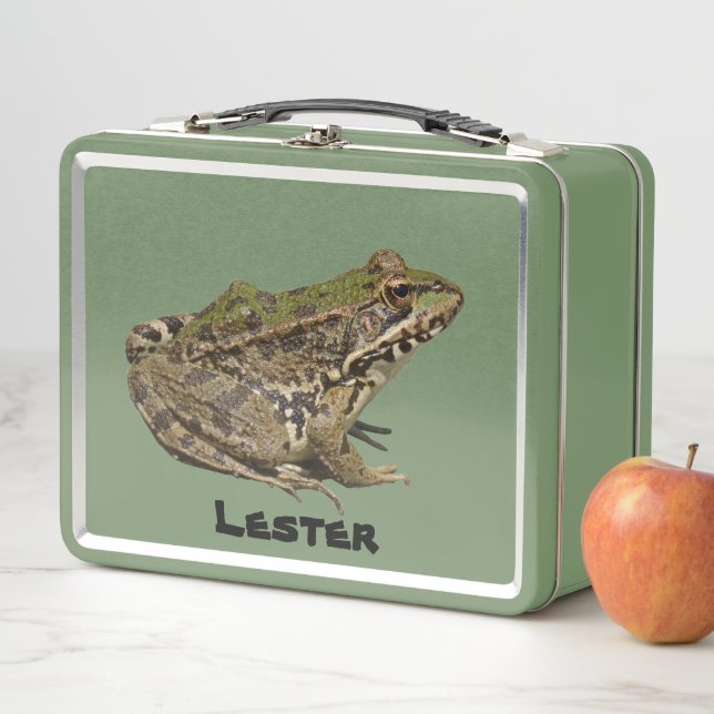 Frog Metal Lunch Box (In Situ)