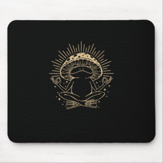 Frog & Minimalism Cottage Aesthetic Goblincore Mouse Pad