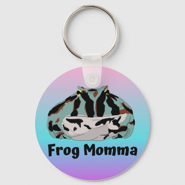 Frog Momma Key Ring (Front)