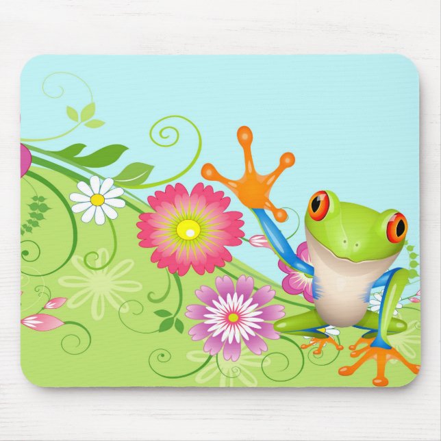 frog mouse pad (Front)