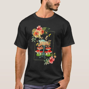 Frog Mushrooms Cottagecore 4 T-Shirt
