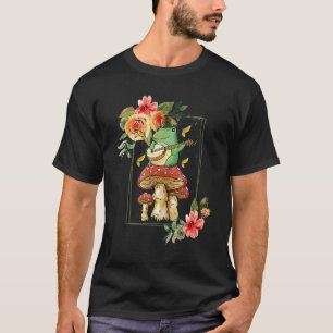 Frog Mushrooms Cottagecore T-Shirt