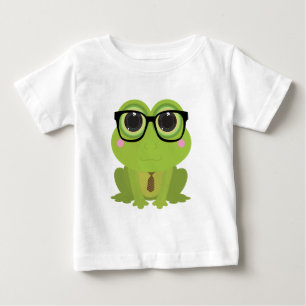 Frog Nerd Baby T-Shirt