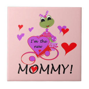 Frog New Mummy Gifts Ceramic Tile