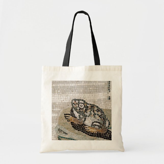 Frog, Nile mosaic, from the House of the Faun Tote Bag (Front)