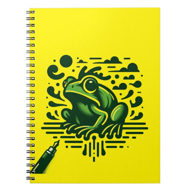 frog notebook (Front)