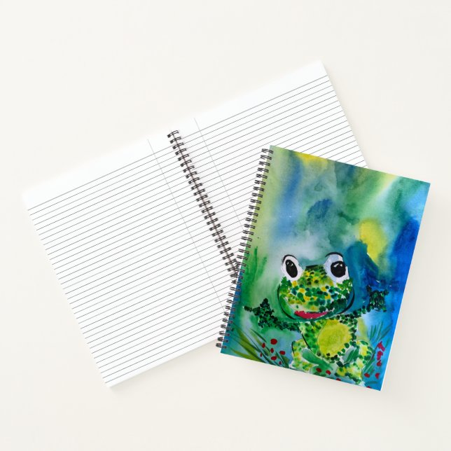 Frog Notebook (Inside)
