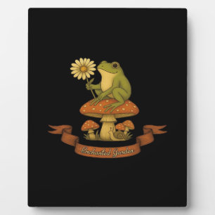 Frog Of The Garden Fairycore Cottagecore Frog And Plaque