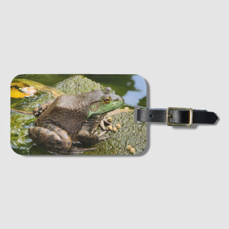Frog - Old Croaker Luggage Tag