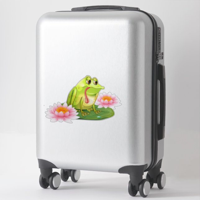 Frog on Lili Pad (Suitcase)