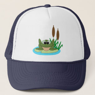 Frog on Lilypad Hat