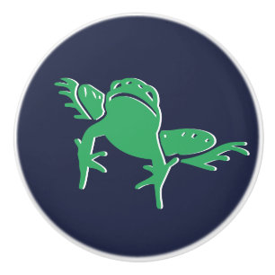 Frog or Toad Ceramic Knob