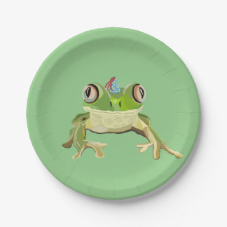 Frog Paper plates